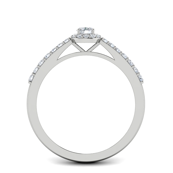Demi in 18k White Gold — view 2