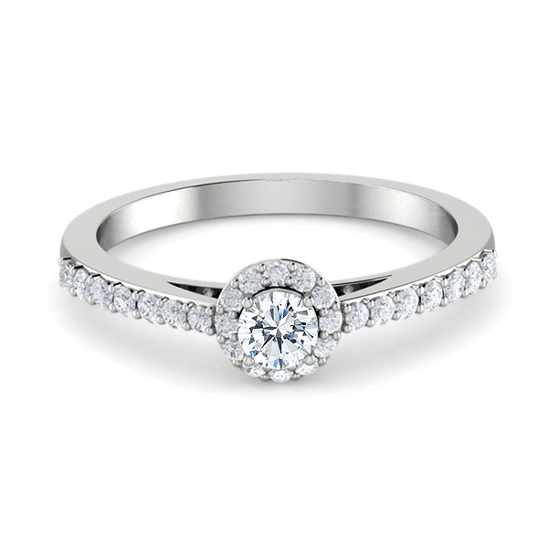 Demi in 18k White Gold