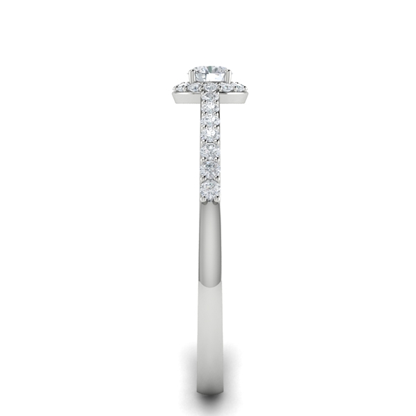 Demi in 18k White Gold — view 4