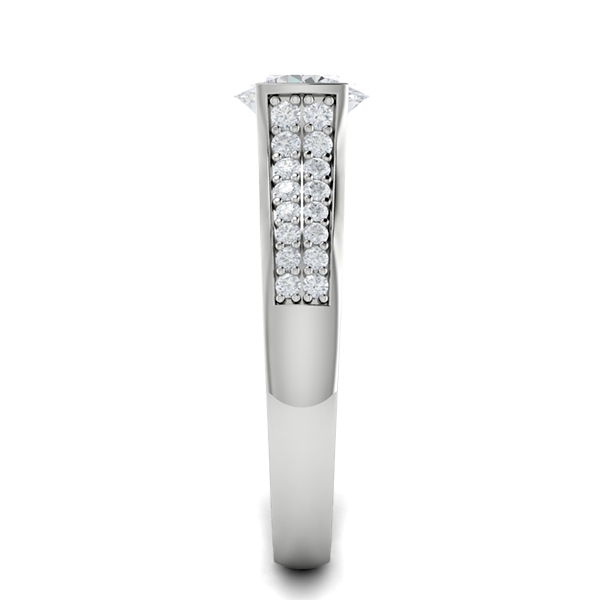 Esmay in 18k White Gold — view 4