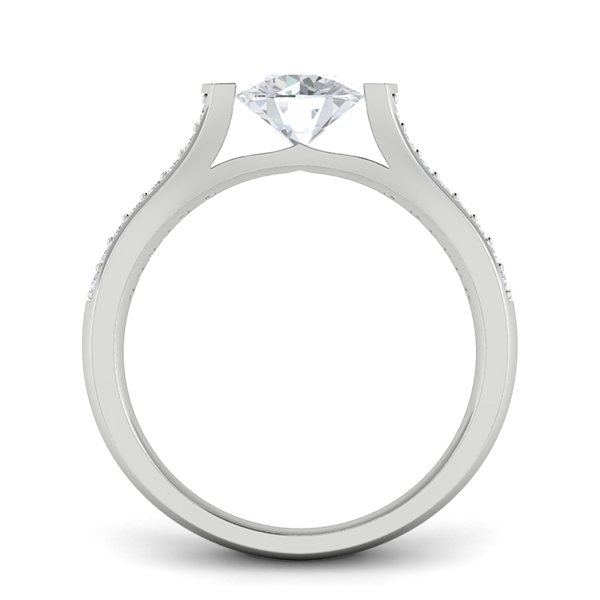 Esmay in 18k White Gold — view 2
