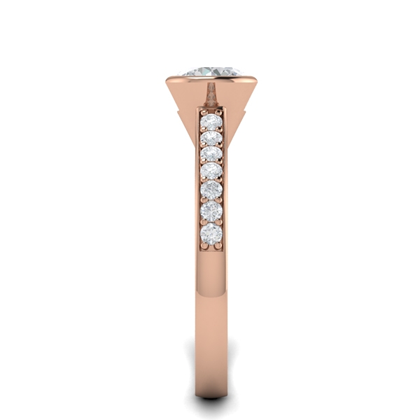 Gillian in 18k Rose Gold — view 4
