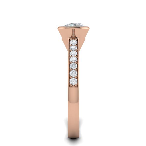 Gillian in 18k Rose Gold — view 4