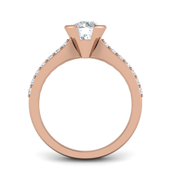 Gillian in 18k Rose Gold — view 2