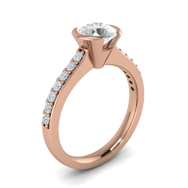 Gillian in 18k Rose Gold — view 3
