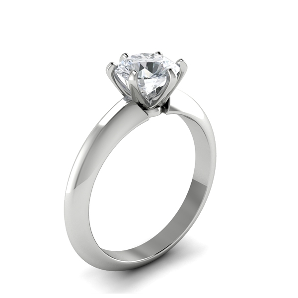 Ally in 18k White Gold — view 3