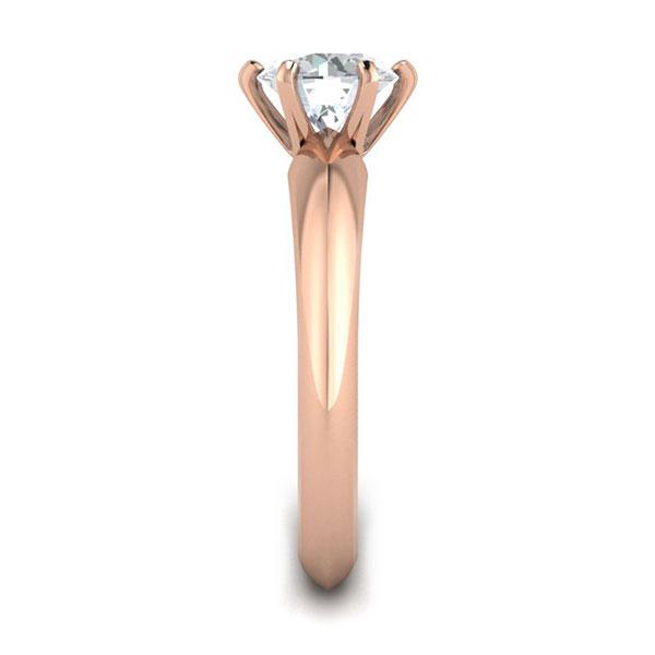 Ally in 18k Rose Gold — view 4