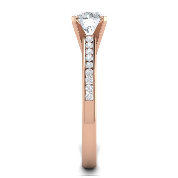 Alexa in 18k Rose Gold — view 4