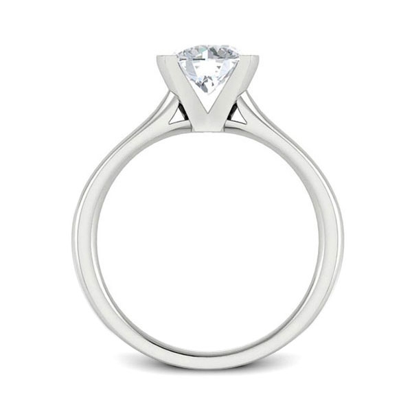 Christine in 18k White Gold — view 2
