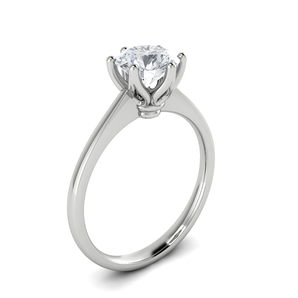 Christi in 18k White Gold — view 3