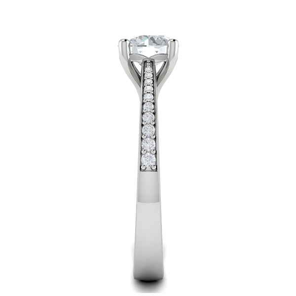 Anjali in 18k White Gold — view 4