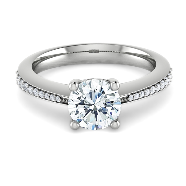 Anjali in 18k White Gold