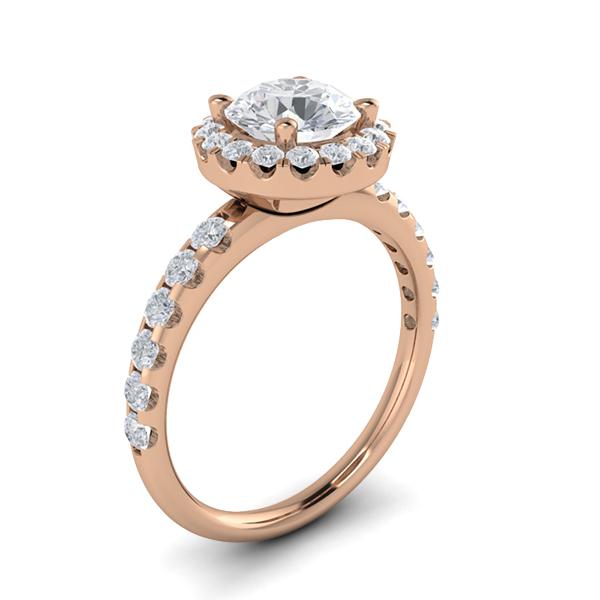 Mila in 18k Rose Gold — view 3