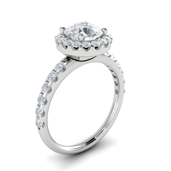 Mila in 18k White Gold — view 3