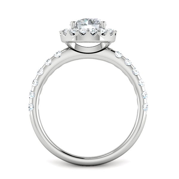 Mila in 18k White Gold — view 2