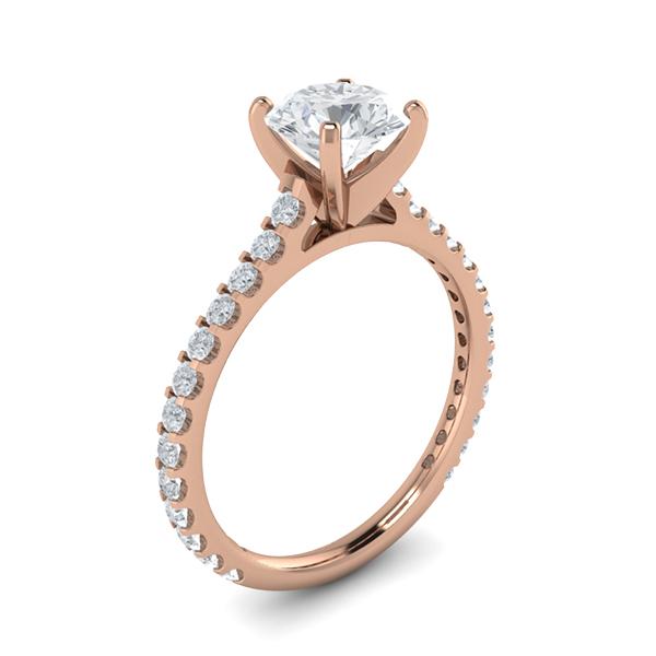 Candis in 18k Rose Gold — view 3