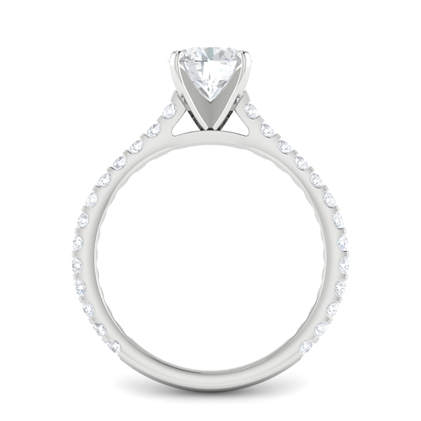 Candis in 18k White Gold — view 2