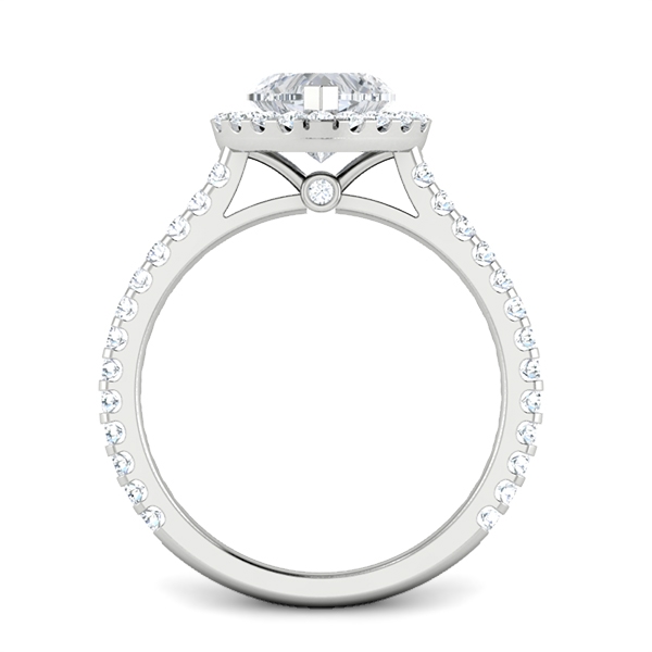 Marina in 18k White Gold — view 2