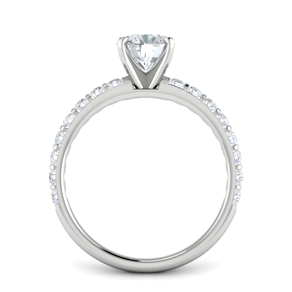 Chole in 18k White Gold — view 2