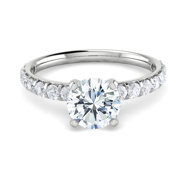 Chole in 18k White Gold