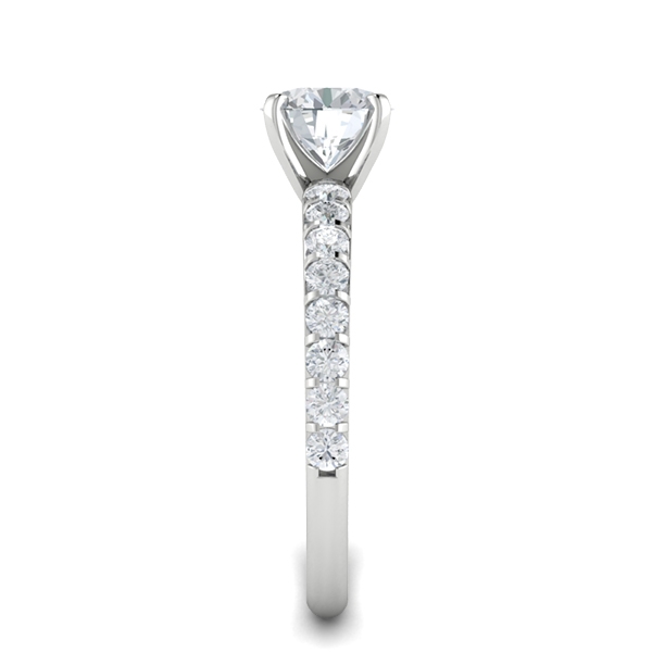 Chole in 18k White Gold — view 4
