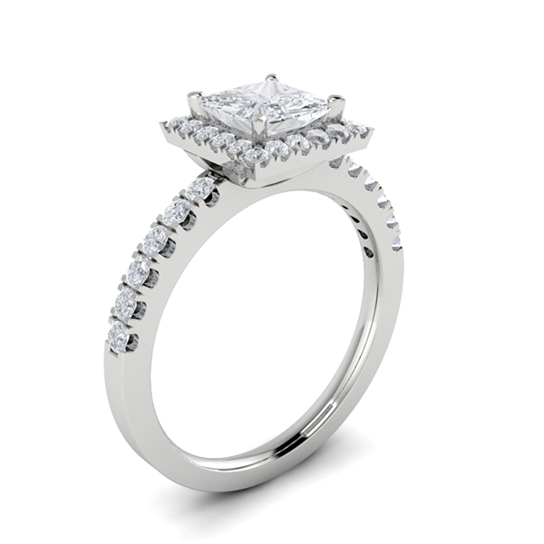 Nena in 18k White Gold — view 3