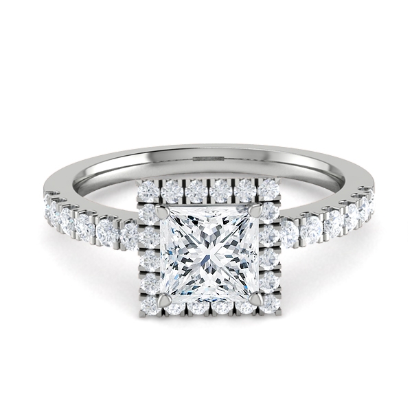 Nena in 18k White Gold