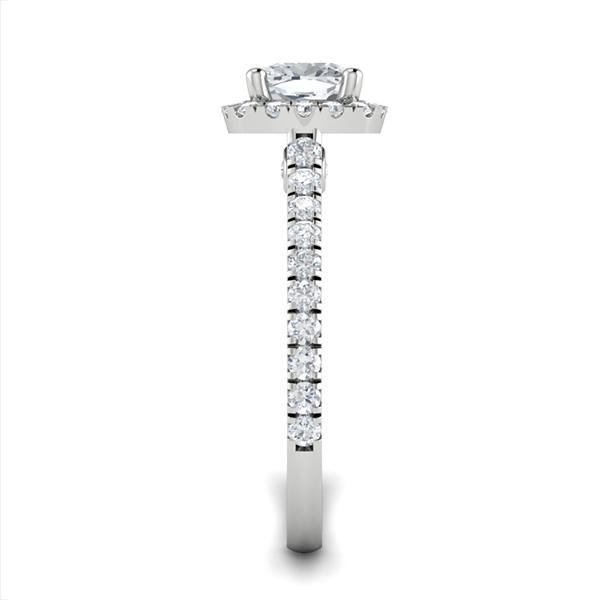 Abbi in 18k White Gold — view 4
