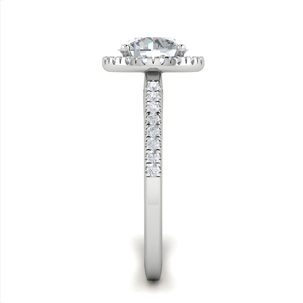 Tamsin in 18k White Gold — view 4