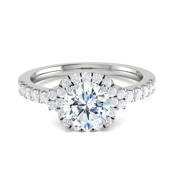 Opal in 18k White Gold