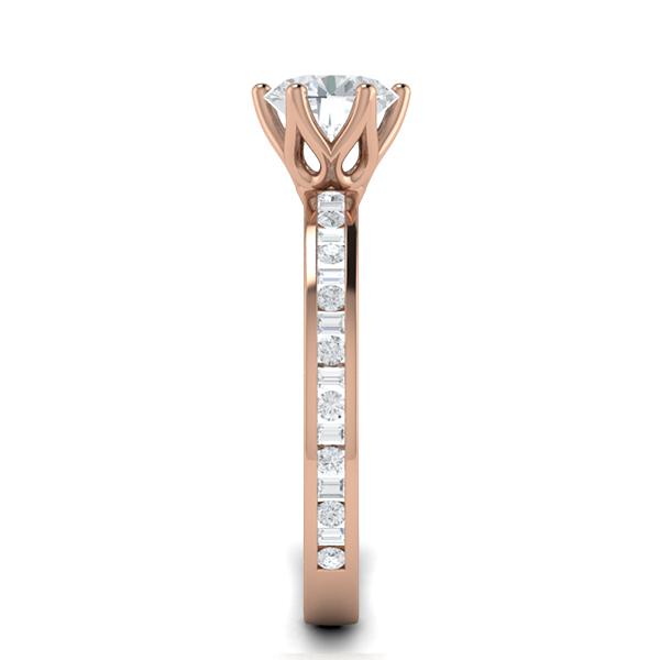 Jayla in 18k Rose Gold — view 4