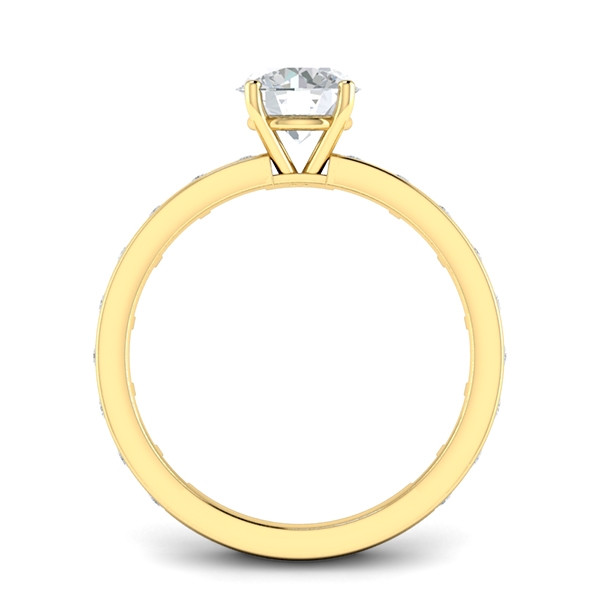 Linda in 18k Yellow Gold — view 2