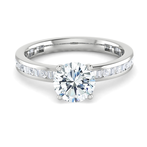 Linda in 18k White Gold