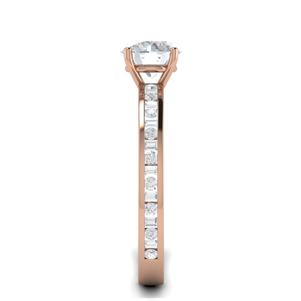 Linda in 18k Rose Gold — view 4
