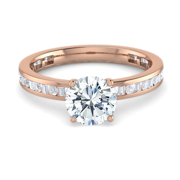 Linda in 18k Rose Gold