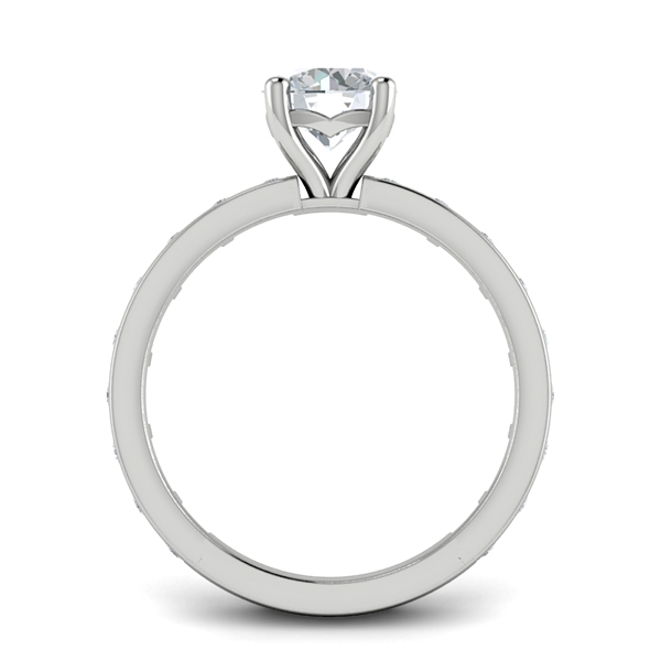 Roisin in 18k White Gold — view 2