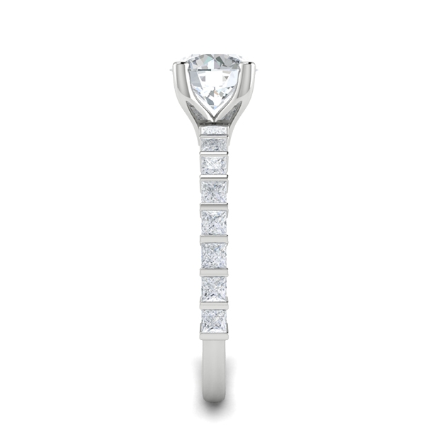 Rue in 18k White Gold — view 4