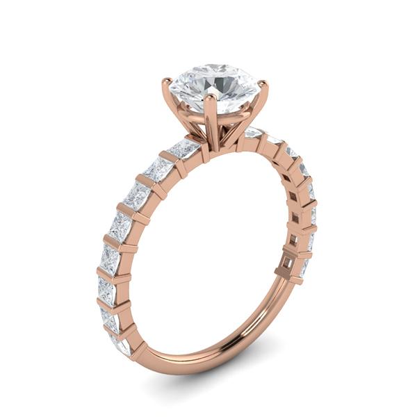 Sian in 18k Rose Gold — view 3