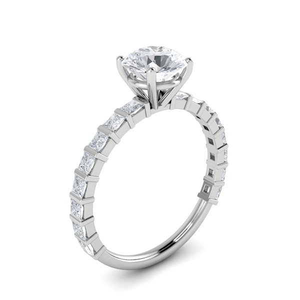Sian in 18k White Gold — view 3