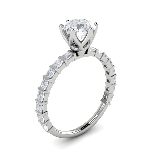 Noella in 18k White Gold — view 3