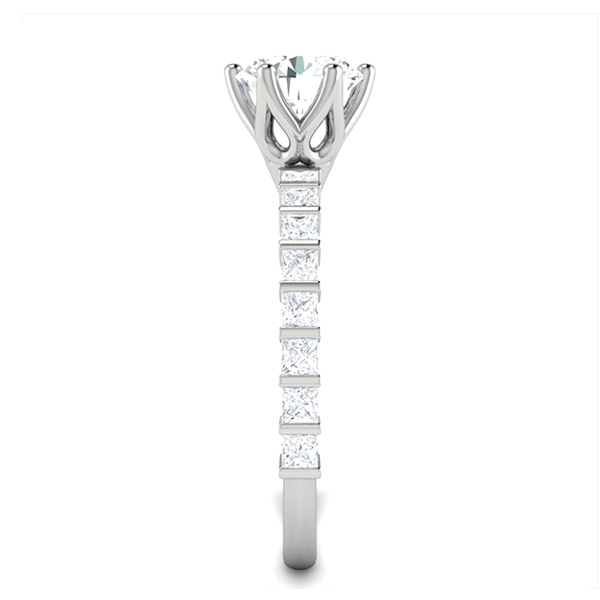 Noella in 18k White Gold — view 4