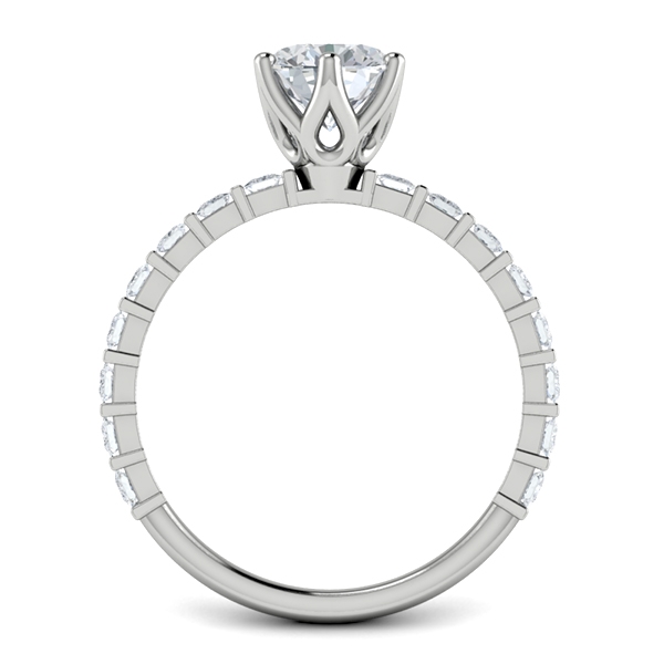 Noella in 18k White Gold — view 2