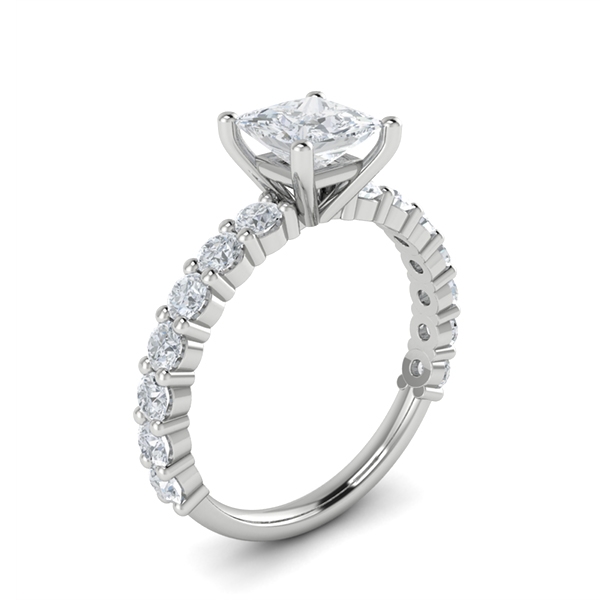 Nila in 18k White Gold — view 3