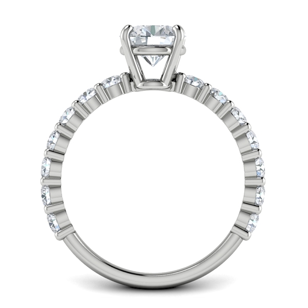 Lela in 18k White Gold — view 2