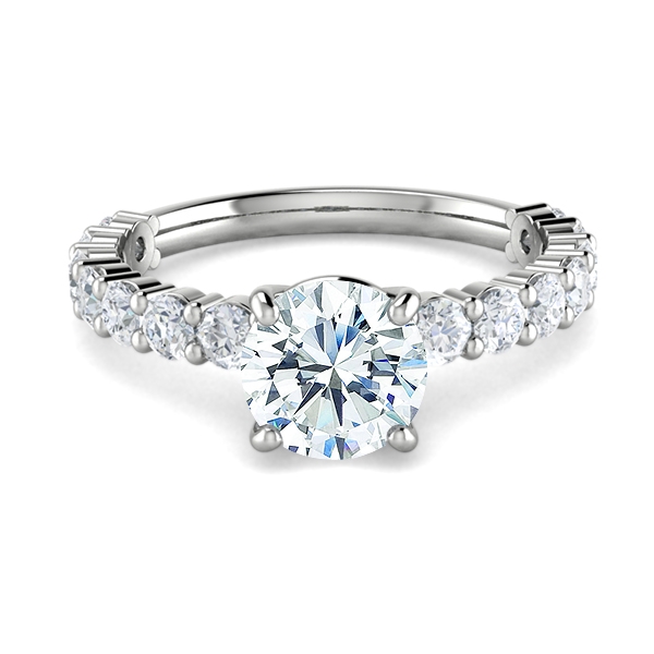 Lela in 18k White Gold