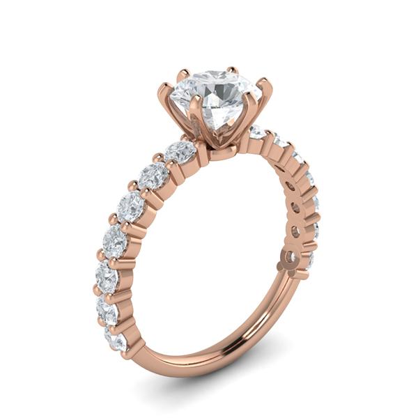 Ivy in 18k Rose Gold — view 3