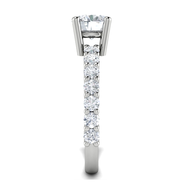 Gena in 18k White Gold — view 4