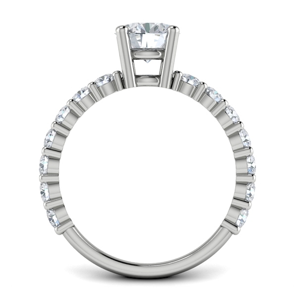 Gena in 18k White Gold — view 2