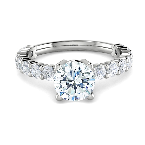 Gena in 18k White Gold