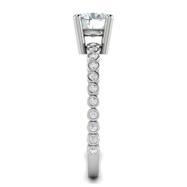 Rena in 18k White Gold — view 4